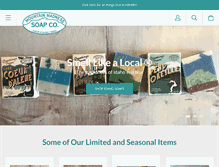 Tablet Screenshot of mountainmadnesssoap.com